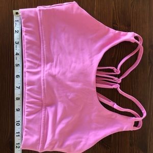Toned By Ashy Bines Pink Sports Bra